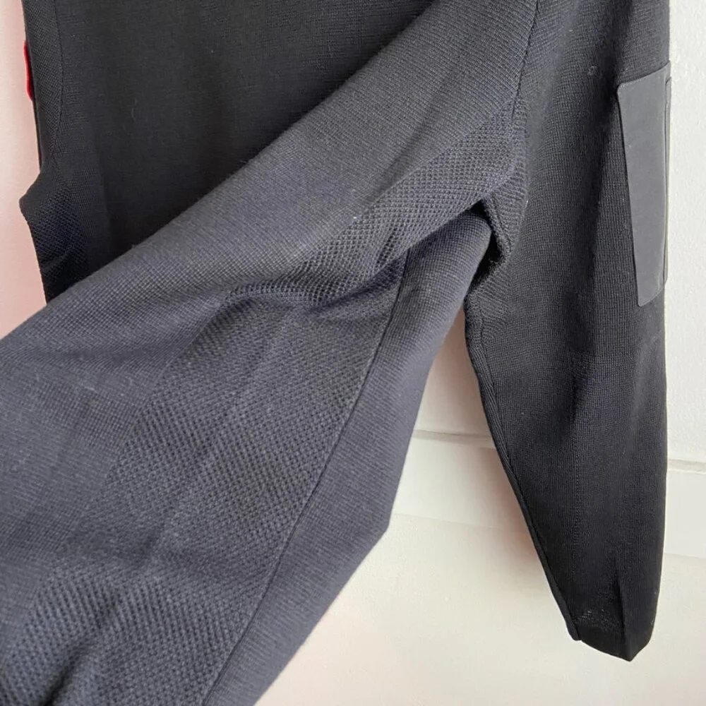 NWT Canada Goose Black Classic Stormont Quarter Zip Sweater - Picture 10 of 11